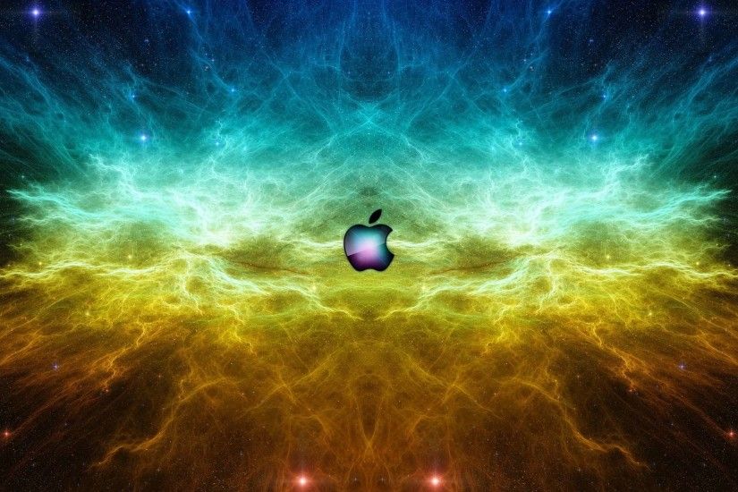 Apple Nebula Computer Background Wallpaper | Background Download