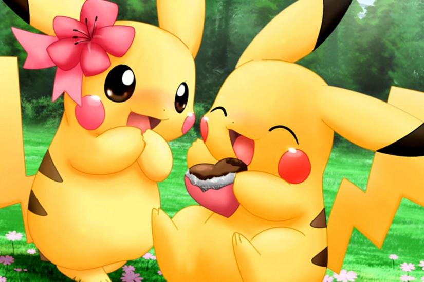 Wallpaper Funny Pokemon, Animation, Pikachu Background