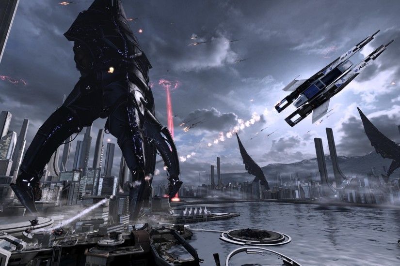Mass Effect, Mass Effect 2, Mass Effect 3, Reapers Wallpaper HD