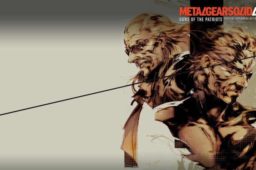 Metal Gear Solid 4 - Guns of the Patriots Wallpaper #