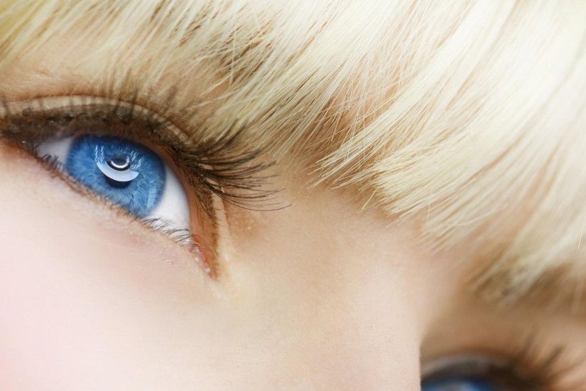 ... Beautiful Blue Eyes Blonde Girl Wallpaper in 4K UHD