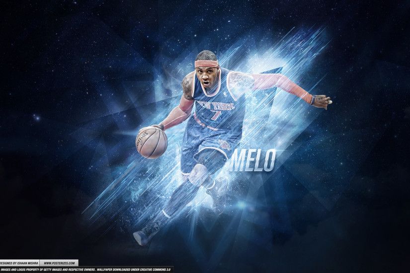 Carmelo Anthony – 'Playoff Push' (WALLPAPER)