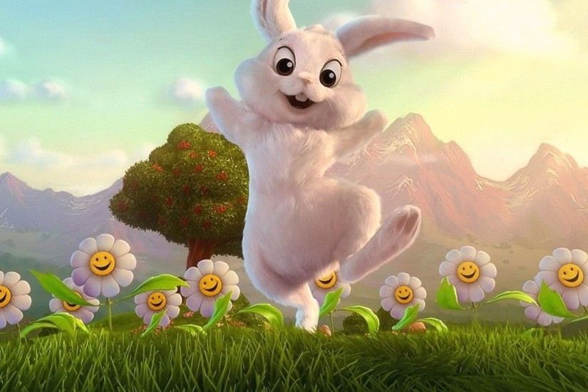 Happy Easter Bunny Desktop Wallpapers - New HD Wallpapers