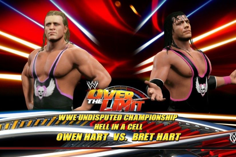 Bret Hart VS Owen Hart for the Undisputed Championship WWE 2K15