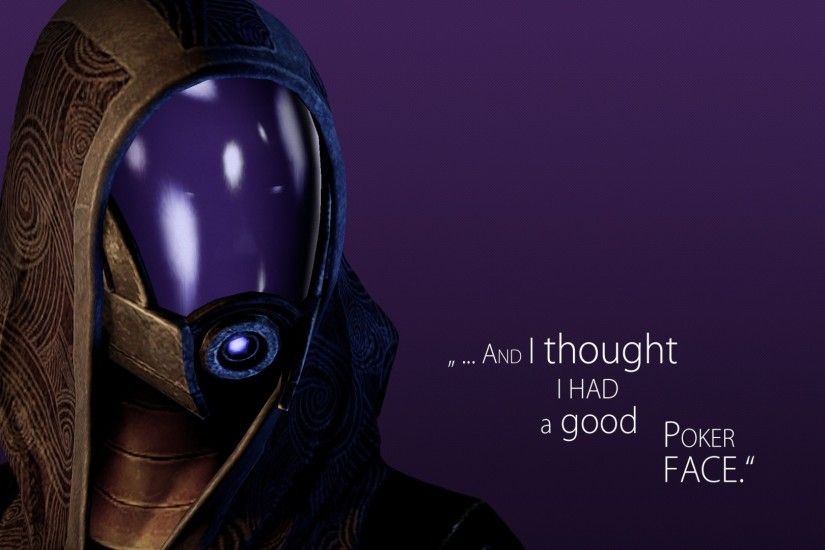 Preview wallpaper mass effect, tau zorah vas normandy, quote, look,  character 1920x1080