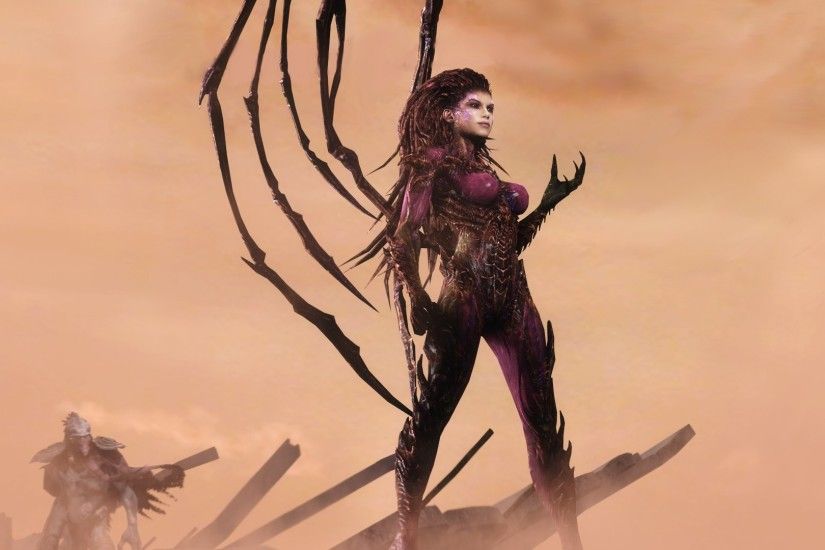 StarCraft 2 Supernatural beings Warrior Queen of Blades Sarah Kerrigan  Games Fantasy sci-fi wallpaper | 1920x1080 | 437558 | WallpaperUP