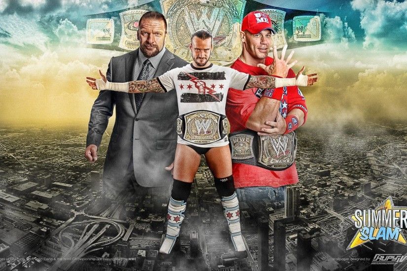 WWE Summerslam 2015 John Cena Vs Brock Lesnar Wallpapers .