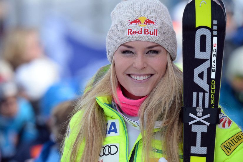 Alpine Ski Racer, Red Bull, Hat, Ski Racing, Skier, Lindsey Vonn
