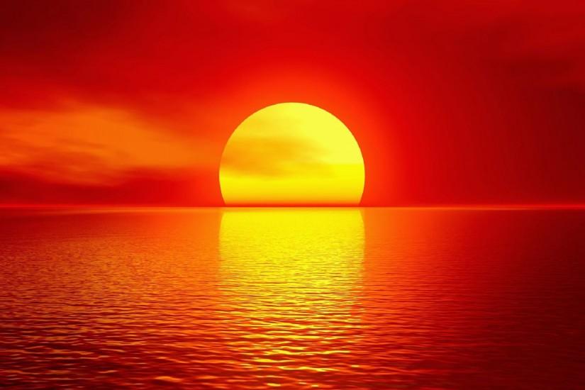 Amazing Red Sunset Wallpapers HD Free Download.