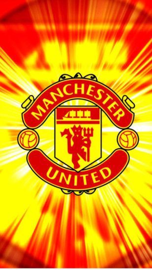 Apple iPhone 6 Plus HD Wallpaper - Manchester United in with red and yellow  background #