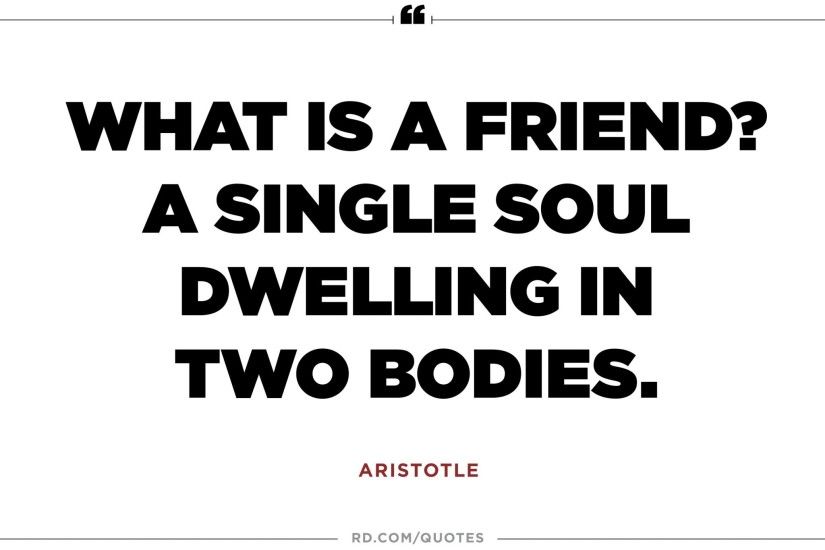 Short Best Friend Quotes For Instagram : Aristotle what is friend best  friends quotes wallpapers