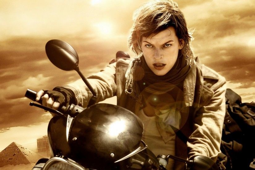 Movie - Resident Evil: Extinction Alice (Resident Evil) Milla Jovovich  Wallpaper
