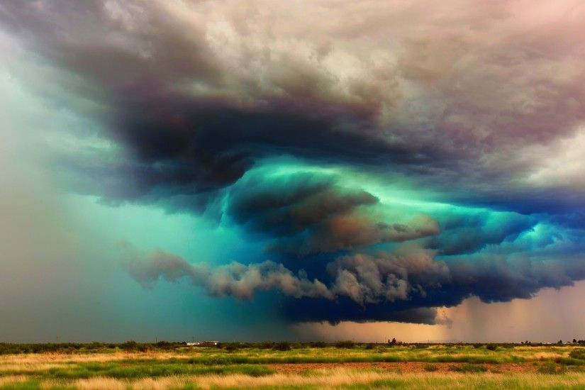 thunderstorm, USA, Arizona, clouds, storm, sky, dark clouds