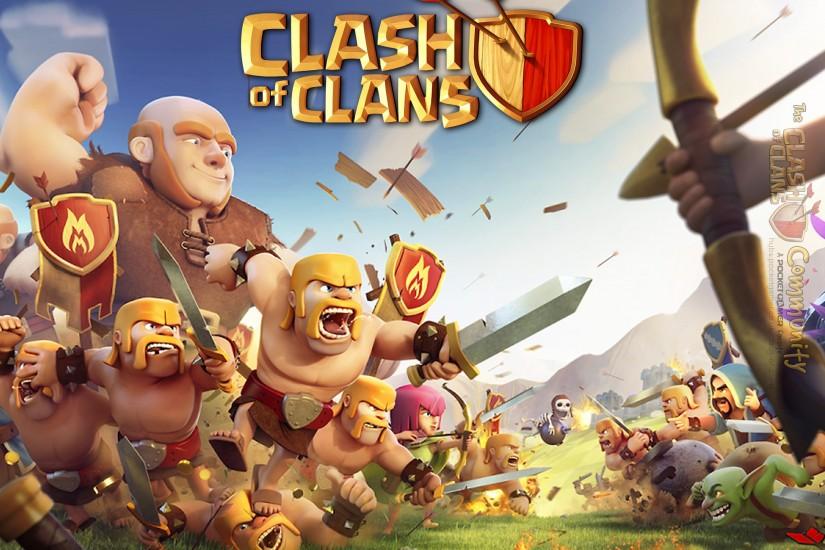 clash of clans wallpaper 2048x2048 desktop