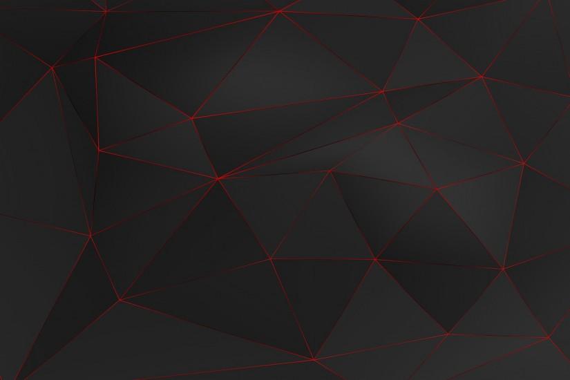 <b>Black Low Poly Background</b> | 123Freevectors