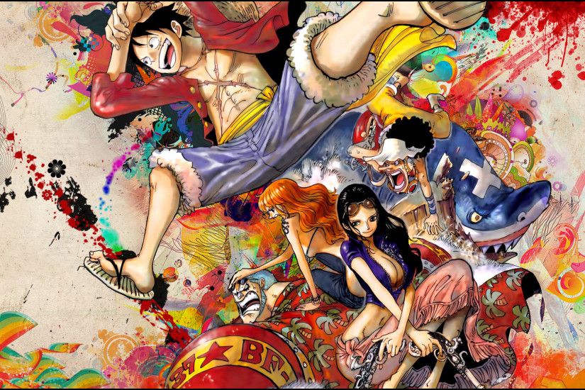 Franky One Piece Nami Nico Robin Anime Strawhat Pirates Usopp