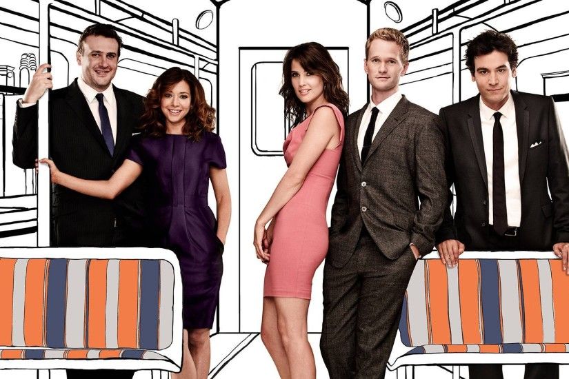 TV Show - How I Met Your Mother Lily Aldrin Alyson Hannigan Barney Stinson  Neil Patrick