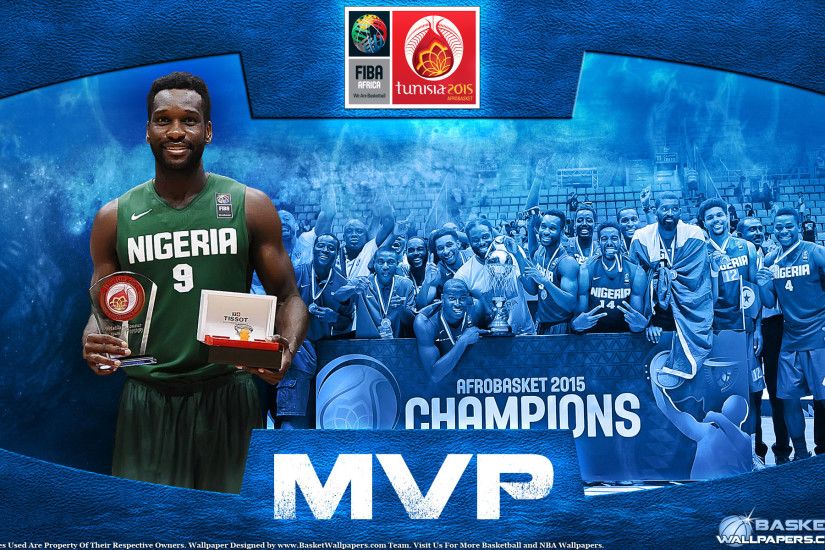 Chamberlain Oguchi Nigeria 2015 Afrobasket MVP Wallpaper