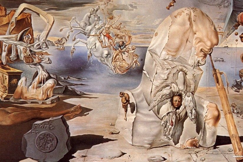 Salvador DalÃ­, Painting, Fantasy Art, Symbolic, Classic Art Wallpapers HD /  Desktop and Mobile Backgrounds