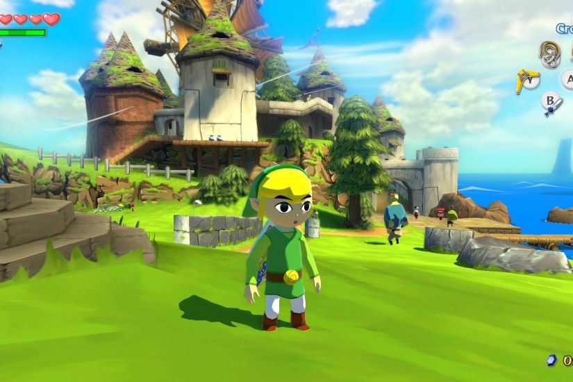 Expect to see The Legend of Zelda: Wind Waker HD in October 2013 for the  Wii U.