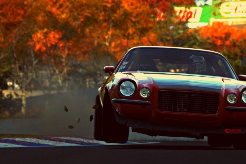 Preview wallpaper camaro rs, muscle car, vehicle, gran turismo 6 1920x1080