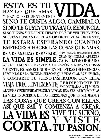 The Holstee Manifesto This Is Your Life Pictures to pin on .
