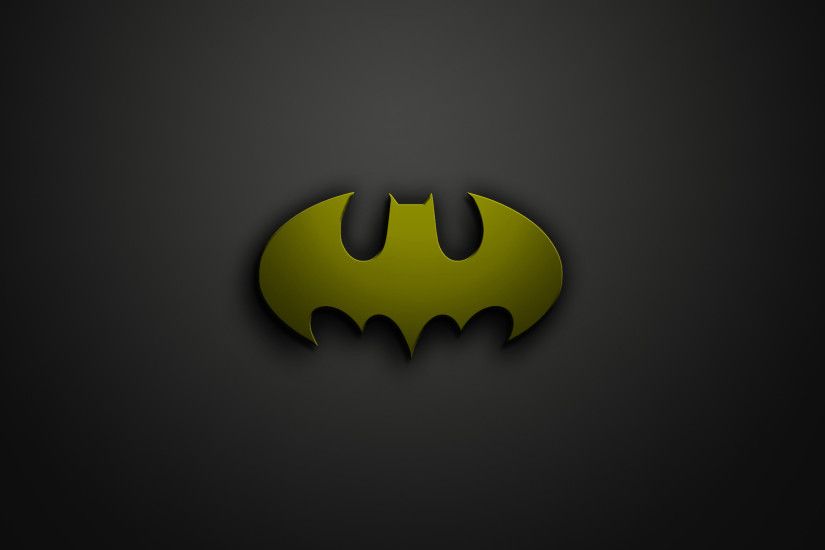 Green Batman logo wallpaper