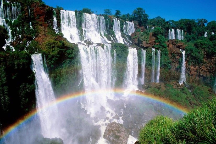 beautiful waterfall image