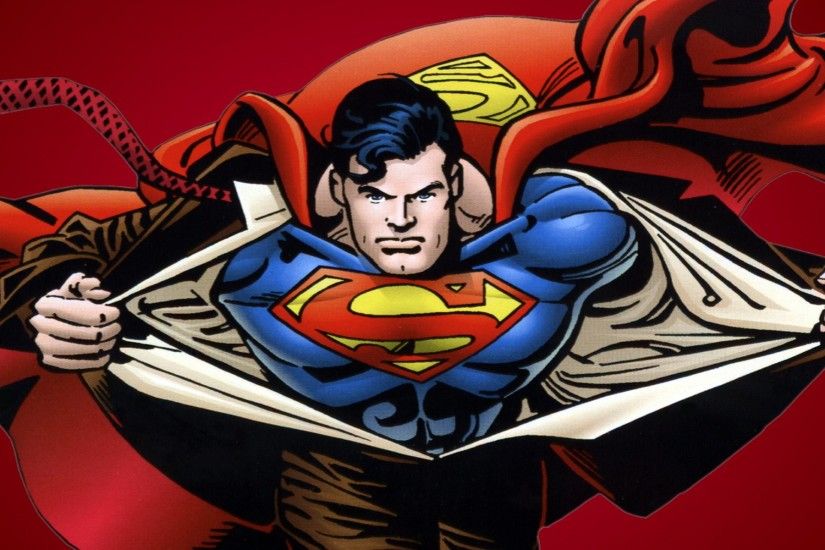 Clark Kent Changing Into Superman