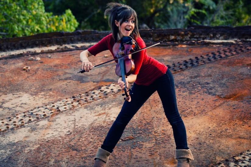 LINDSEY STIRLING Classical-crossover classical hip hop electronic violin f  wallpaper