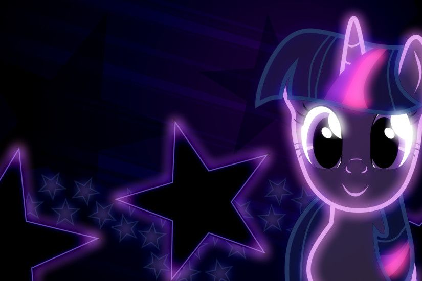 My Little Pony: Friendship is Magic Twilight neon wallpaper
