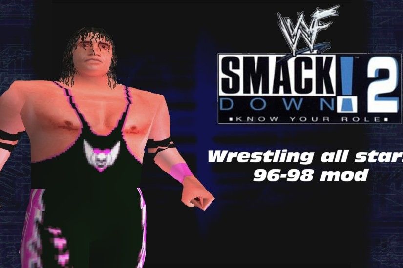WWF Smackdown 2 Wrestling All Stars Mod First Match (Bret Hart vs Hollywood  Hulk Hogan) - YouTube