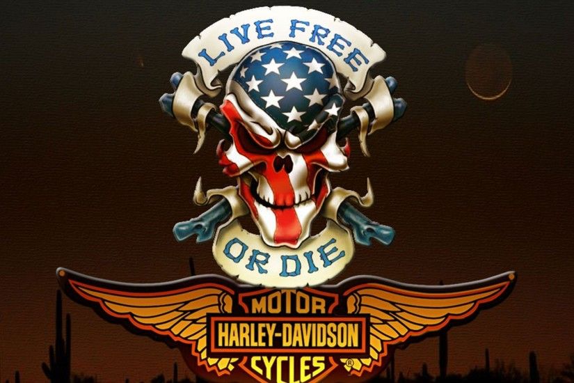 Harley Davidson Logo Wallpaper Background 1 HD Wallpapers