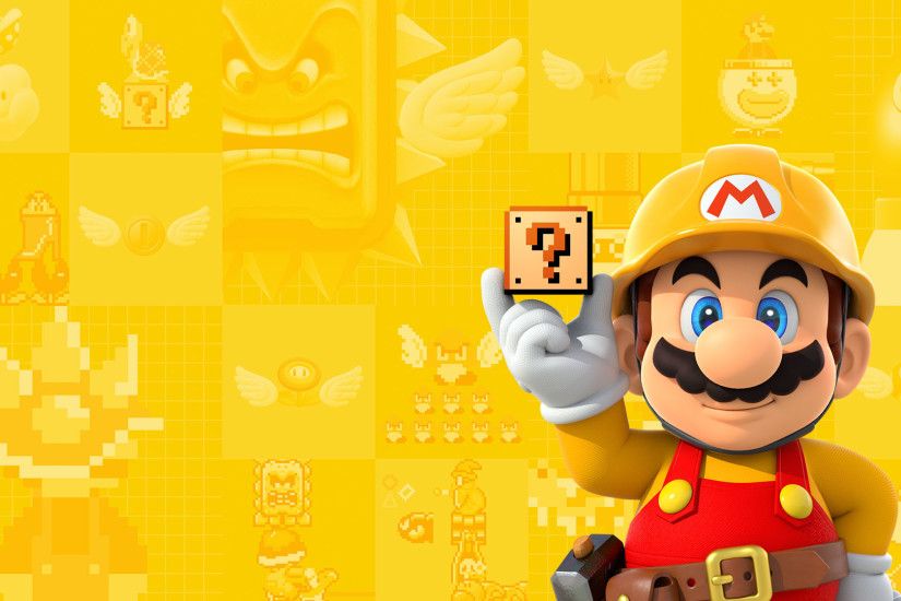 Super Mario Maker HD Wallpaper.