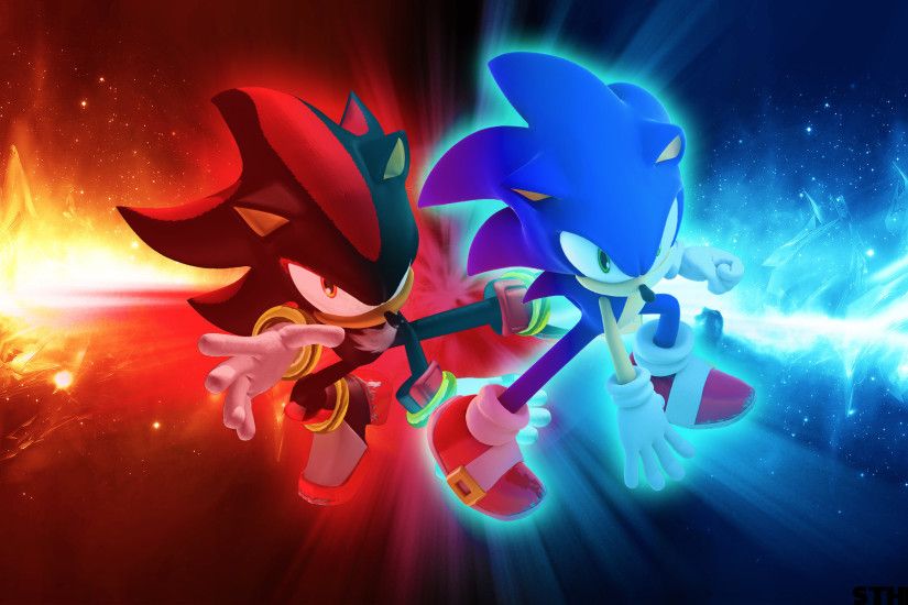 1920x1200 Sonic and Shadow Wallpaper by SonicTheHedgehogBG Sonic and Shadow  Wallpaper by SonicTheHedgehogBG