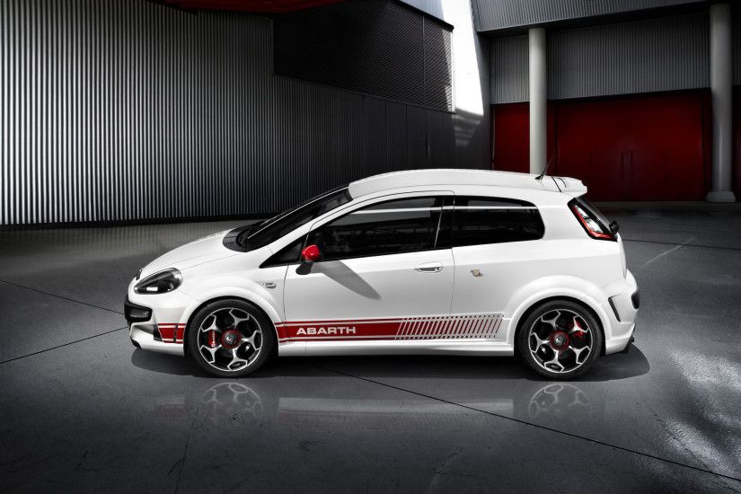 Abarth Punto side wallpapers and stock photos