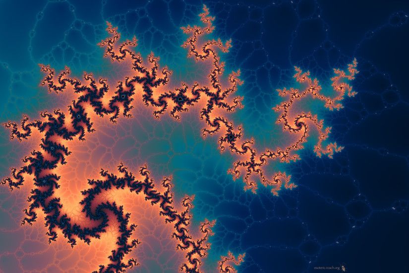 Abstract Fractal Structure Growing in Space