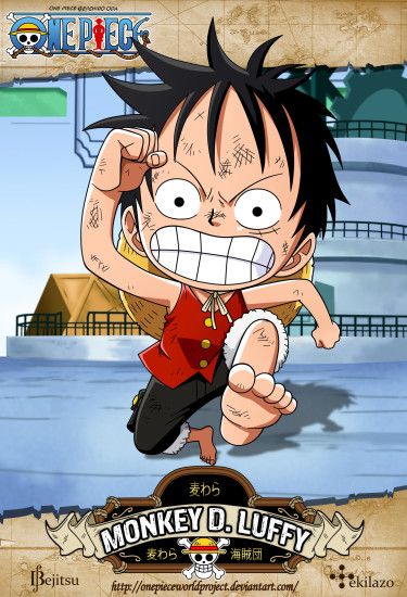 Veleven 919 135 One Piece - Monkey D. Luffy by OnePieceWorldProject