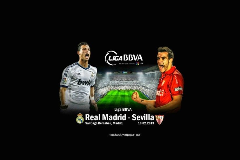 Real Madrid C.F. Vs Sevilla FC Wallpaper HD