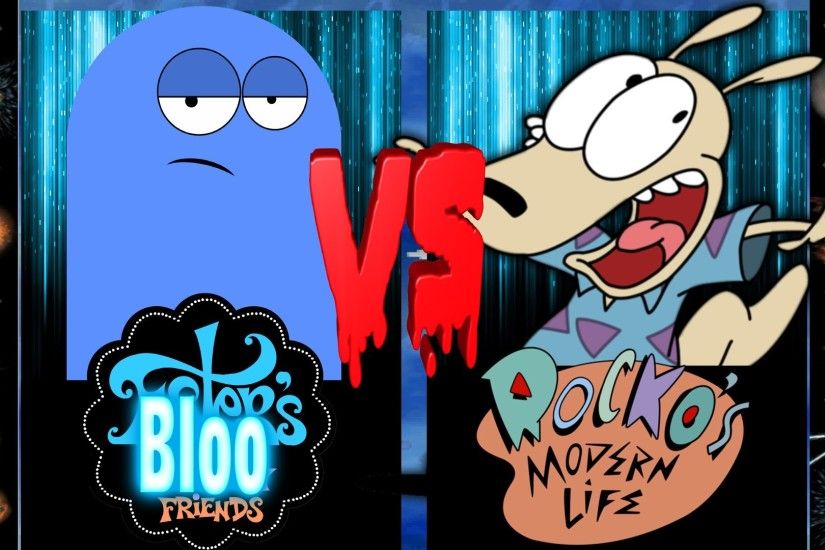 Bloo (Foster's Home For Imaginary Friends) vs Rocko (Nickelodeon) -  Ultimate Mugen Fight 2016