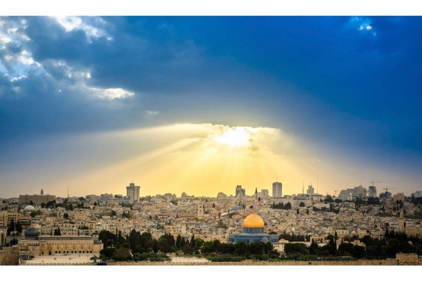 Sunrise Jerusalem Israel 4K Wallpaper | Free 4K Wallpaper