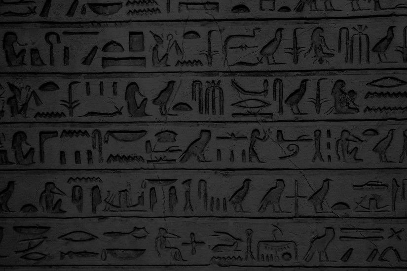 ... Egyptian Hieroglyphics Custom Wallpaper Mural Print by Jw &  Shutterstock ...