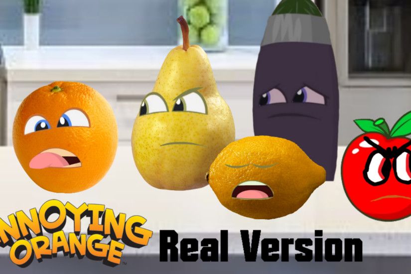 Annoying Orange Real Version (Channel Art)