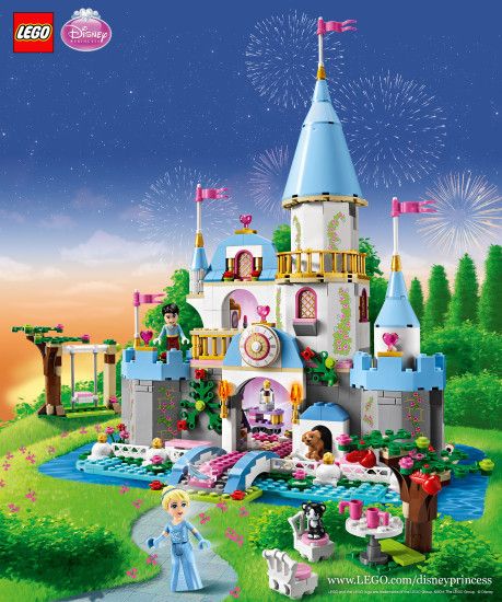 Cinderella's amazing castle wallpaper. Download