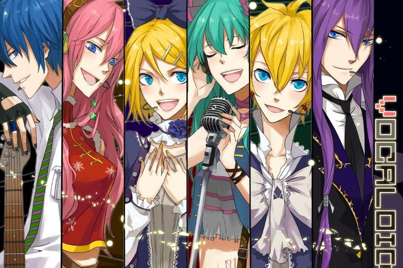 Vocaloid Hatsune Wallpaper 2000x1452 Vocaloid, Hatsune, Miku, Megurine,  Luka, Kaito,