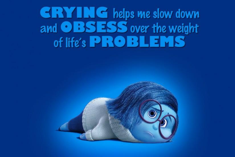 [Inside Out]i made a wallpaper with my favorite sadness quote on it  [1920x1080] ...