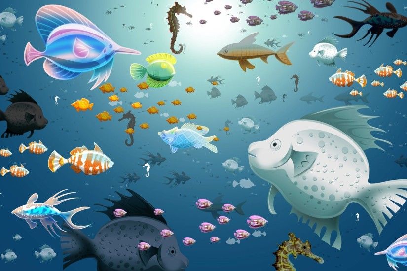 Fish wallpaper 2560x1600 jpg