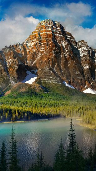 1440x2560 Wallpaper beautiful scenery, mountains, lake, nature