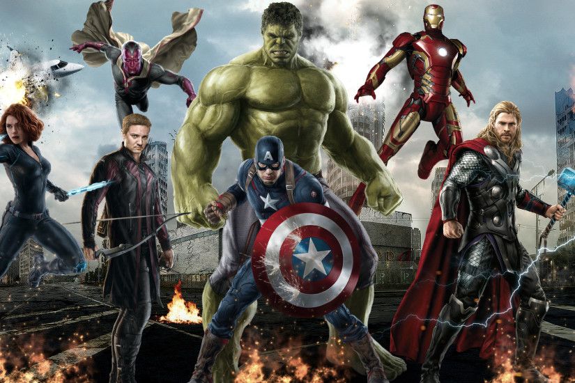 Avengers Age Of Ultron Wallpaper Wide As Wallpaper HD