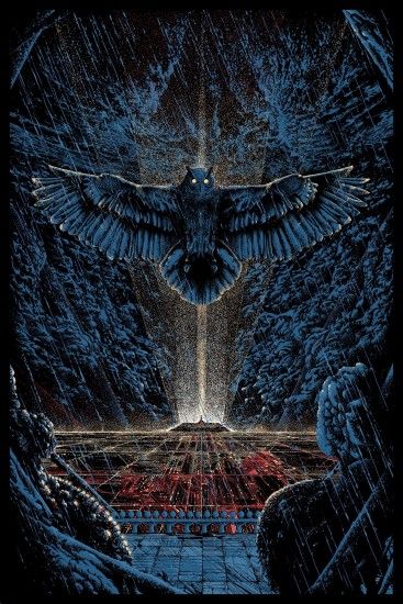 General 1365x2048 Kilian Eng Blade Runner science fiction owl fan art